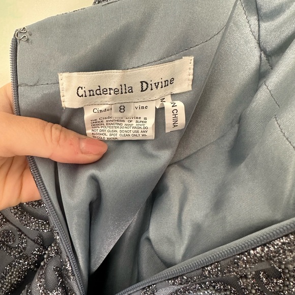 Cinderella Divine Prom Dress - Slate/Blue - Picture 8 of 8
